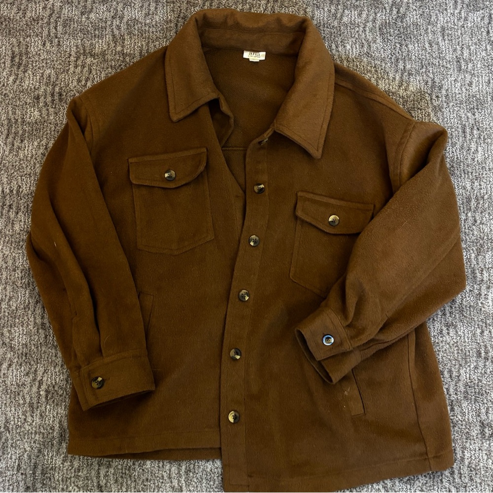 A.n.a button shacket jacket